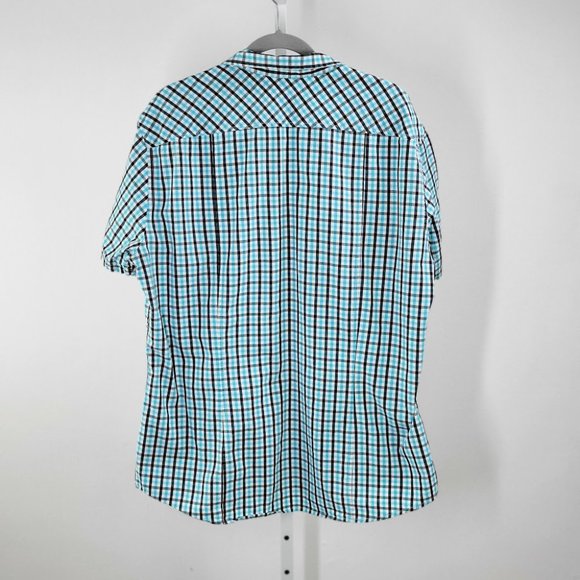 H&M checked casual button down shirt Sz XL - Picture 4 of 5